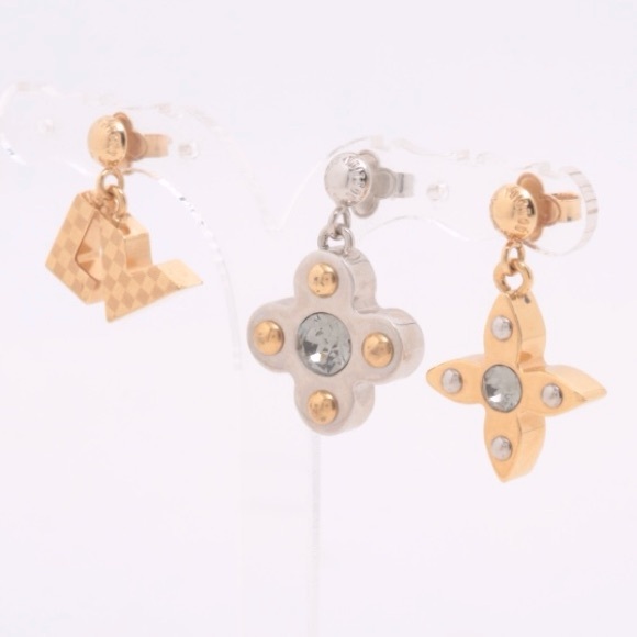 LV MISMATCH EARRINGS - Picture 2 of 2